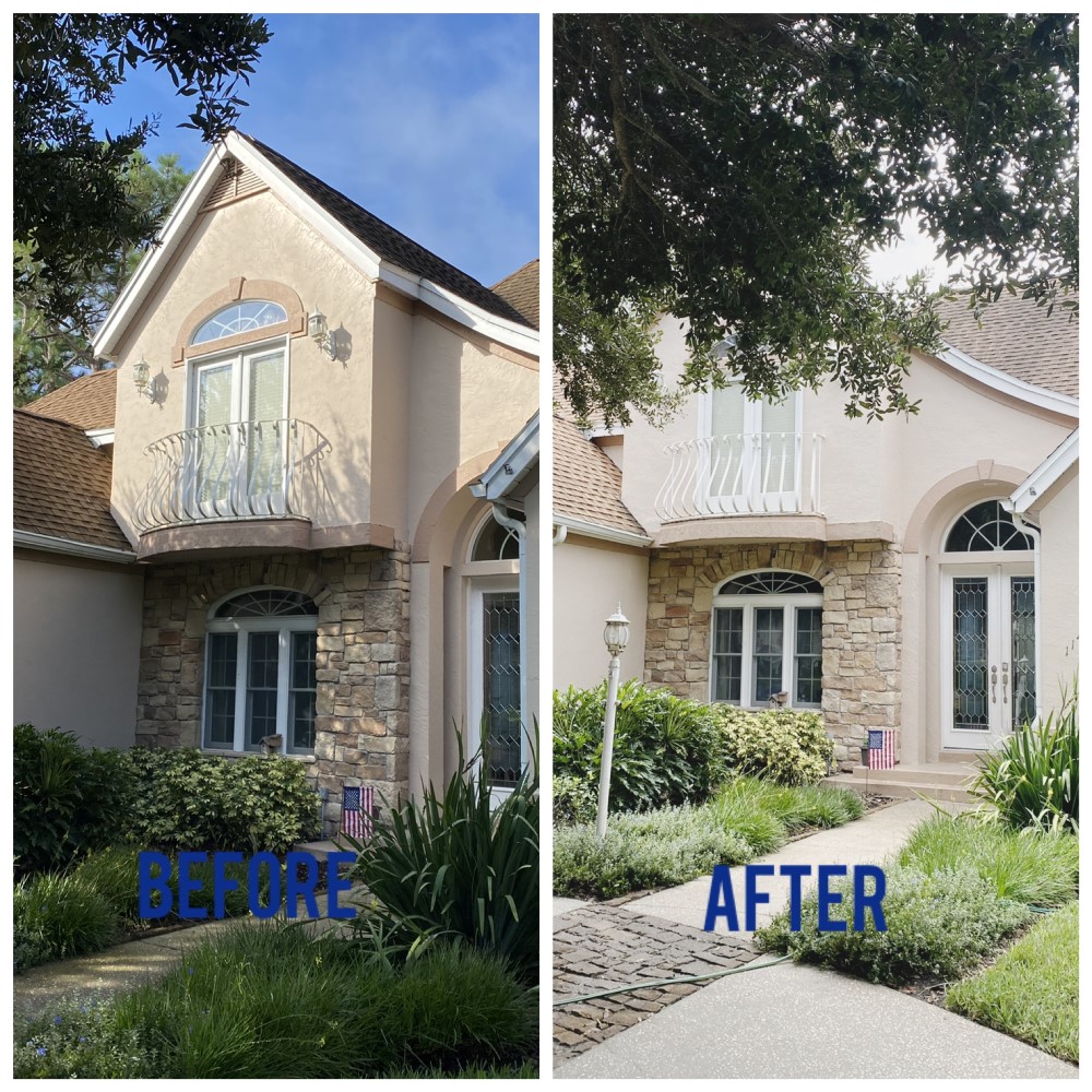 House Washing And Driveway Cleaning In Winter Haven, FL