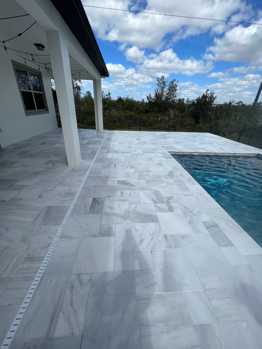 Travertine Sealing in Winter Garden, FL