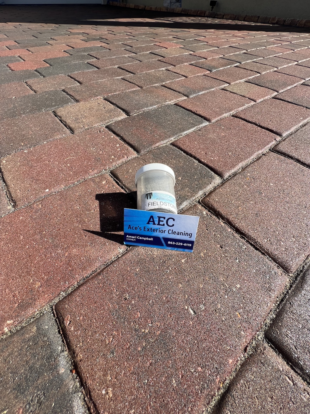Paver Sealing Project in Winter Garden, FL